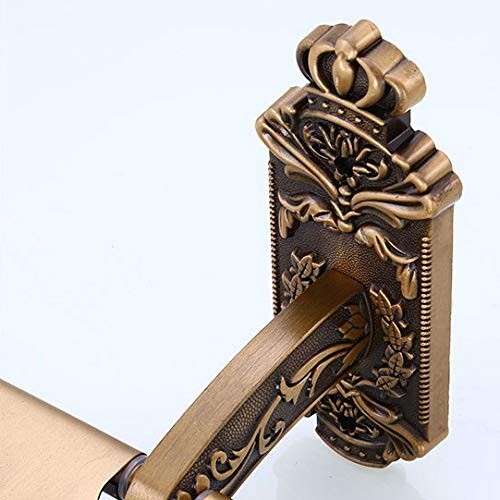 Antique Aluminum Toilet Tissue Paper Roll Holder Bathroom Accessories