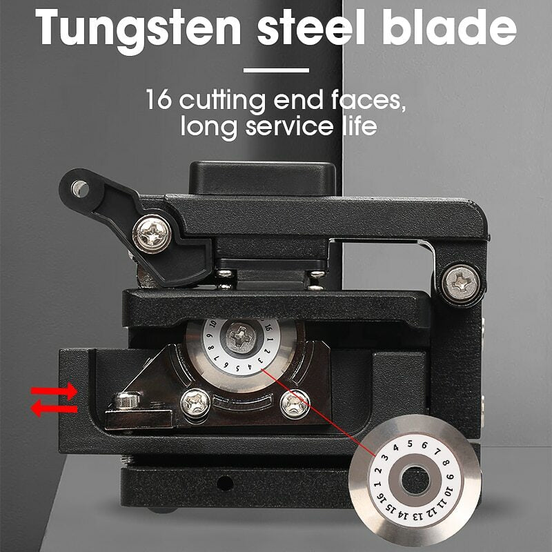 AUA-7S Optical Fiber Cutting Knife Cable Fiber Cleaver Cold Joint High Precision