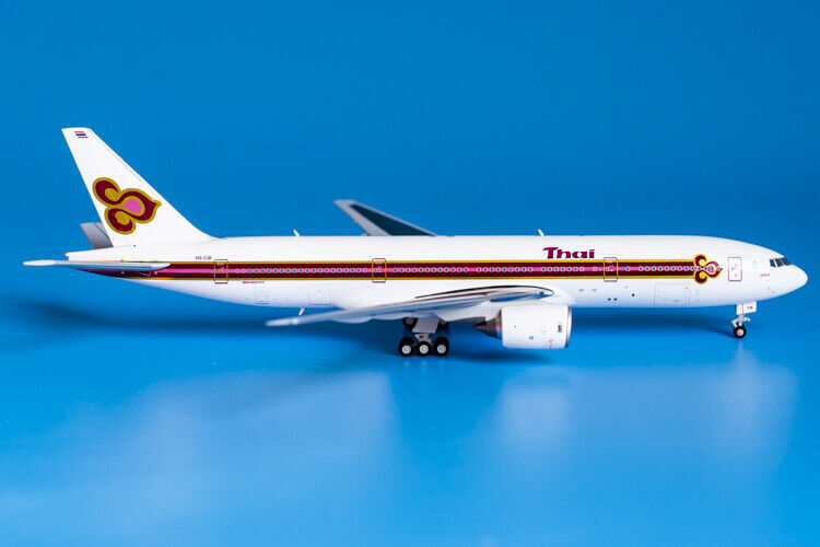 1:400 JC Wings Thai Airlines BOEING 777-200 Passenger Airplane Diecast Model
