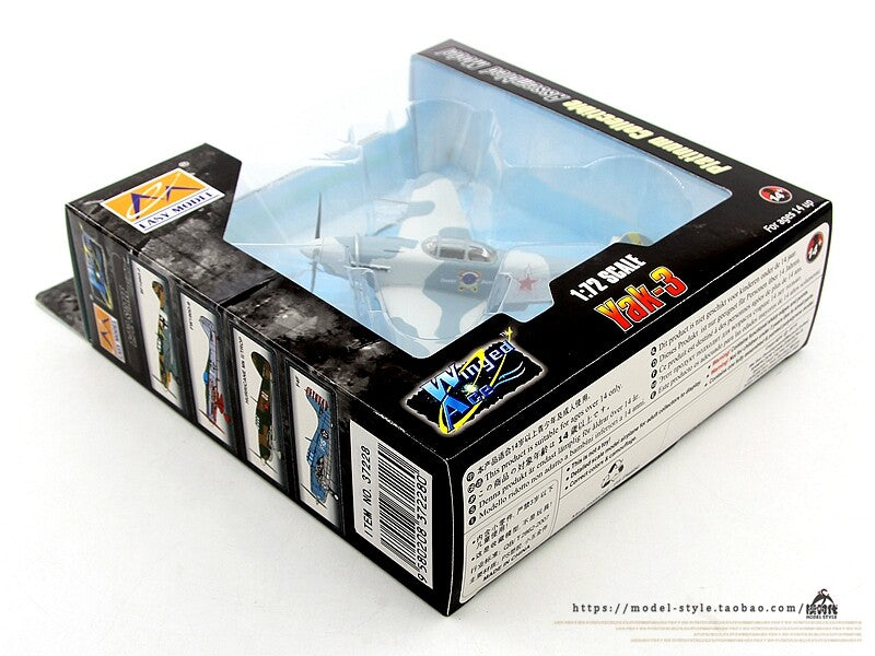 1/72 Soviet Air Force Yak-3 Fighter Model 157th Squadron Yak-3 Aircraft Model