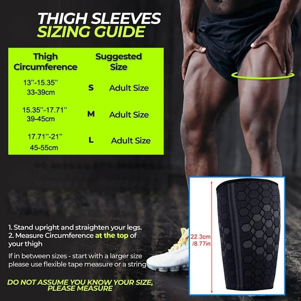 Mangas De Piernas Elasticas Calentamiento de Musculo para Deportes Trotar Correr
