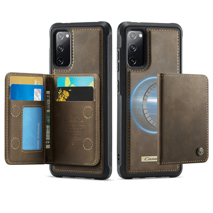 For Samsung Galaxy S25 Edge S24 S23 S22 S21 S20 Wallet Case Magnetic Card Holder