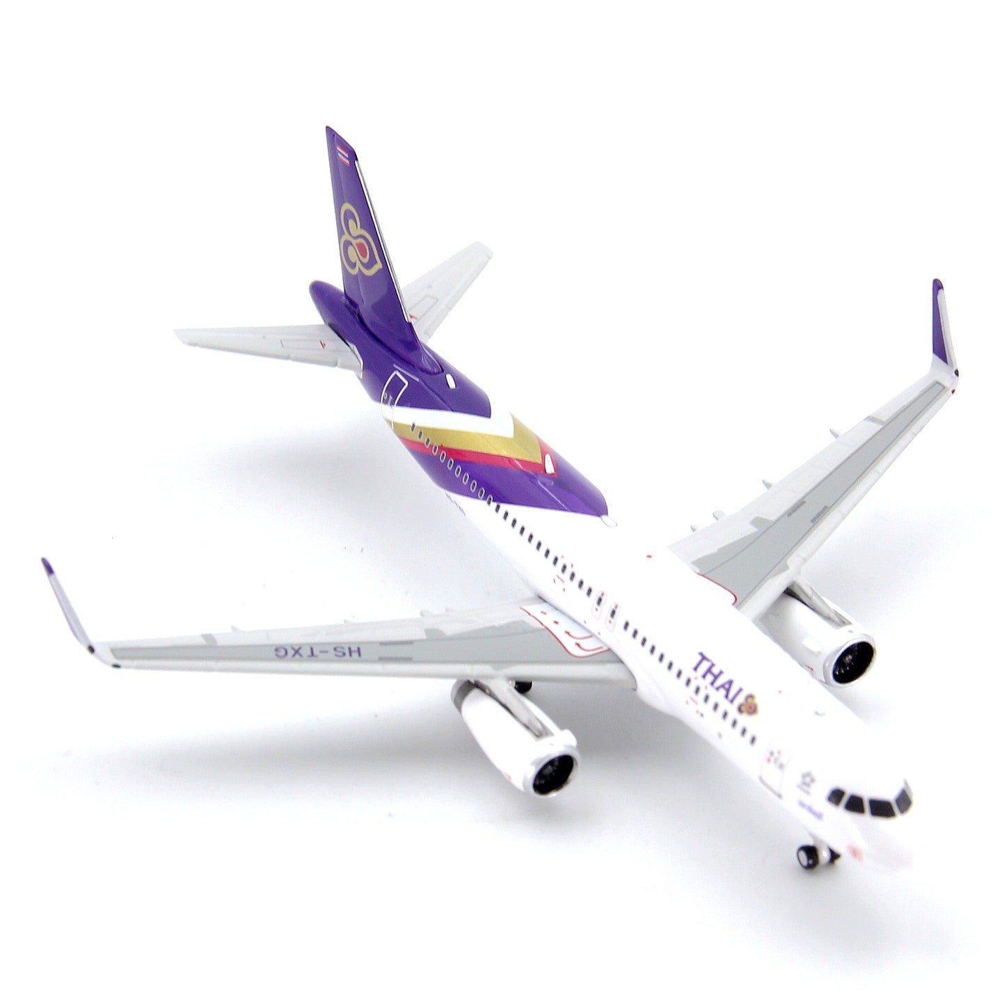 1:400 Phoenix Thai Airways Airbus A320 HS-TXG Airplane Diecast Aircraft Model