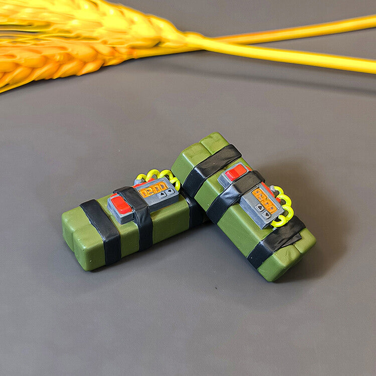 1/8/12 Time Bomb Explosives Model Action Figure Scene Model Accessory