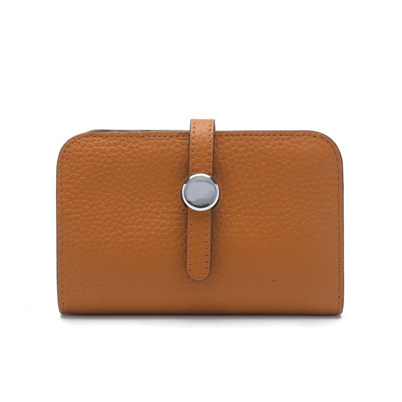 Genuine Leather Passport Cover Unisex Organizer Wallet Long Purse Hasp Money Bag
