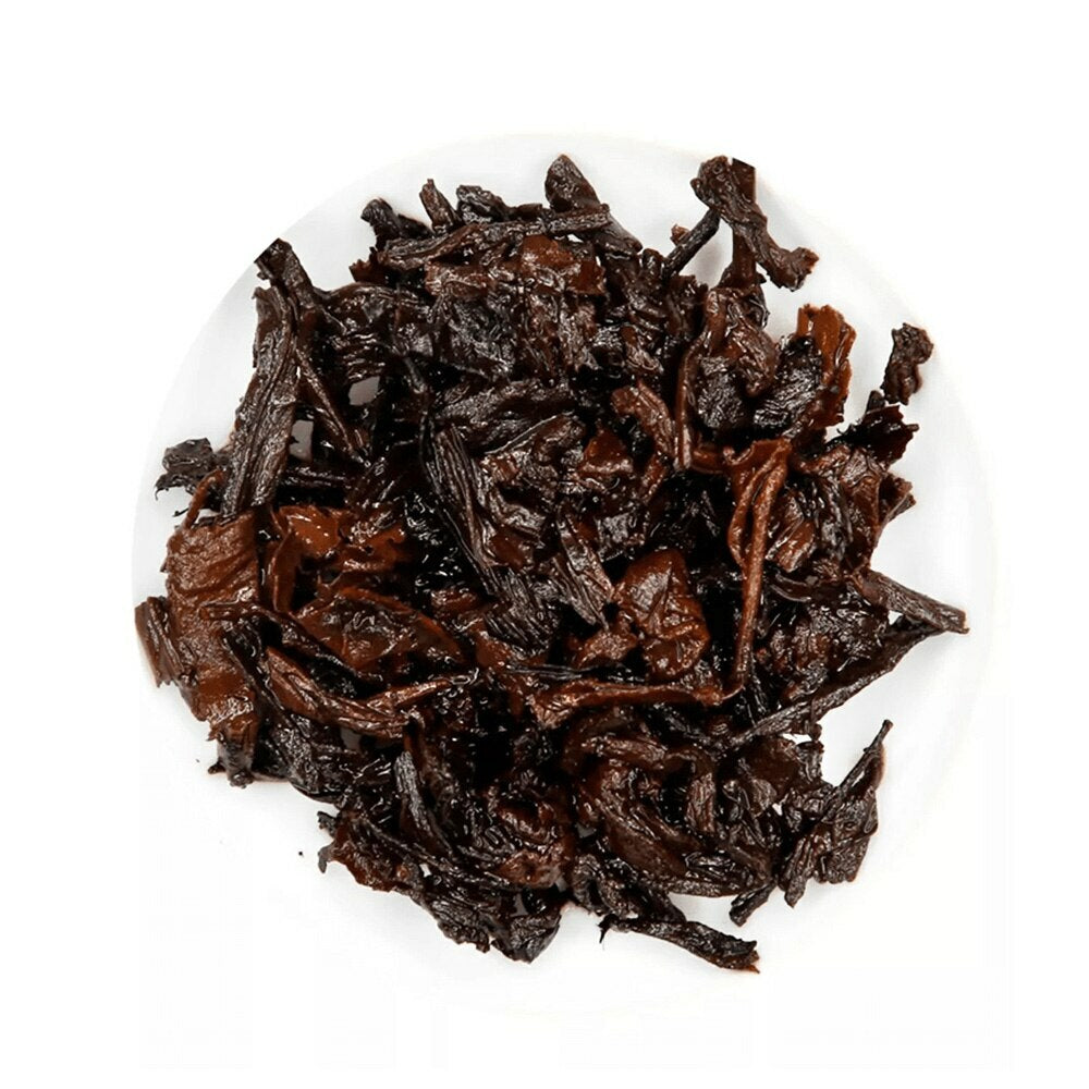 357g Zhong Cha Shu Puer Chinese Tea 7591 Ripe Pu'er Puerh Tea Cake