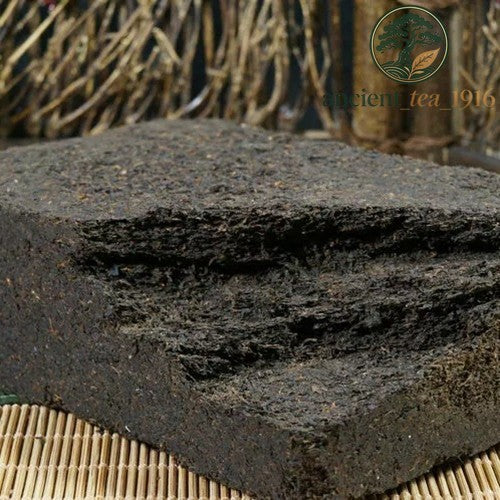 500g Liu Pao Brick Tea Guangxi Aged Liu Bao Tea Black Tea Dark Tea