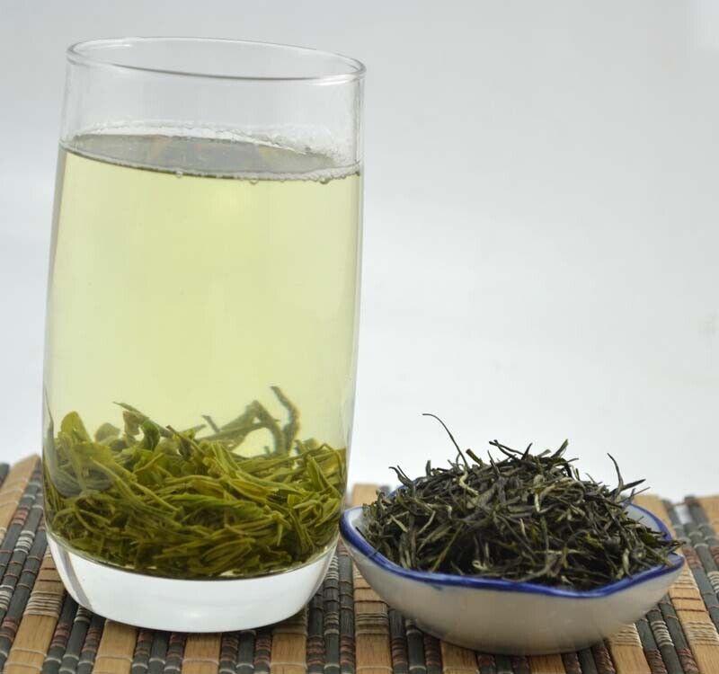 Premium early spring E mei Mao Feng Green Tea,MingQian E Mei Mao Feng tea