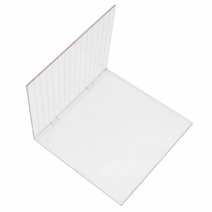 Scrapbooking Stamping Tools Folder Card Making Embossing Acrylic 15.2x15.3x0.7cm