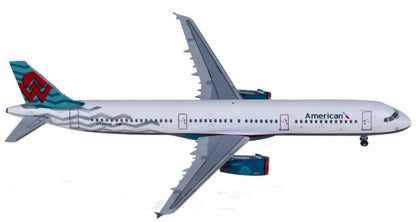 1:400 AeroClassics American AIRBUS A321 Passenger Airplane Diecast Plane Model