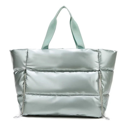 Winter Woman Handbag Shopper Bag Female Padded Bags Women's Shoulder Bags Bag