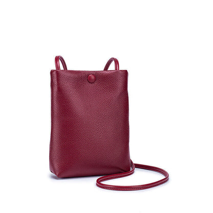 Women Genuine Leather Handbags Female Shoulder Bags Pocket Crossbody Bags