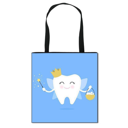 Handbag Casual Tote Bag Shoulder Purse Travelling Storage Pouch Polyester Print