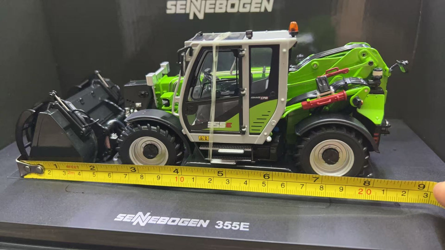 1:32 UH Sennebogen 355E Telescopic Tractor Elevatore Farm Machine Diecast Model