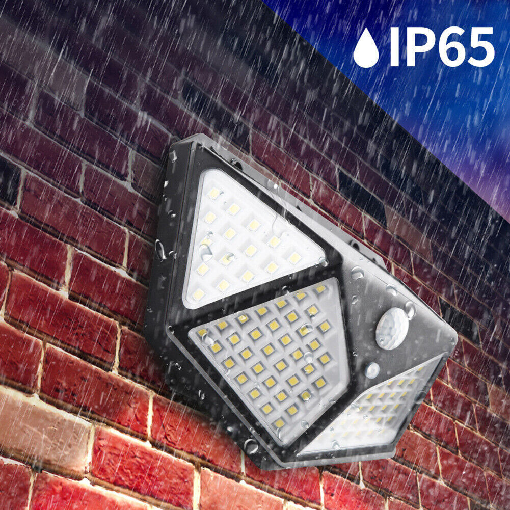 Lampara Super Brillante Luces LED Solar Para Exterior Jardin Sensor Movimiento