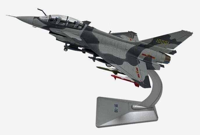 1:48 36CM China J-10 Fighter Plane Airplane Diecast Military Aircraft Model