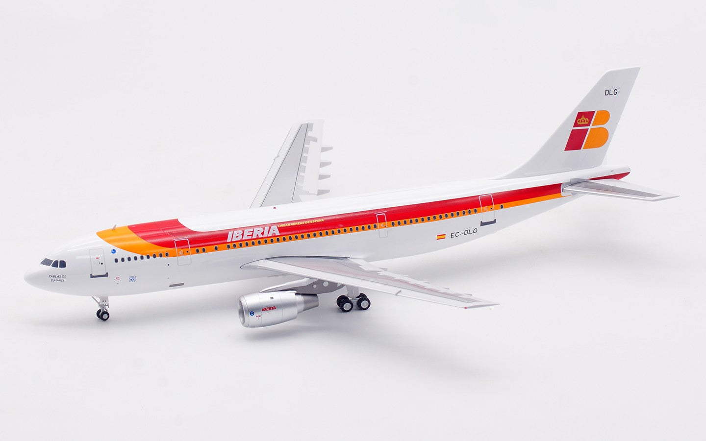 1:200 InFlight IBERIA AIRBUS A300B4 Passenger Airplane Diecast Aircraft Model