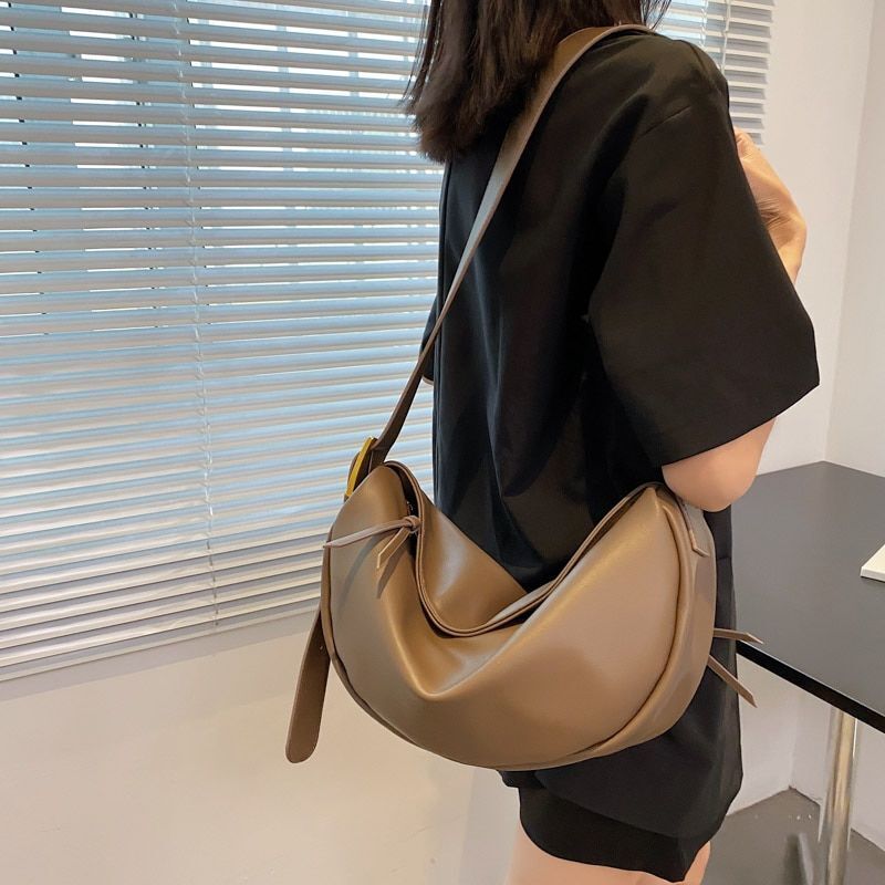 Crossbody Bags Women Large Capacity Luxury Handbag Solid Shoulder Bag 38*18*9 CM