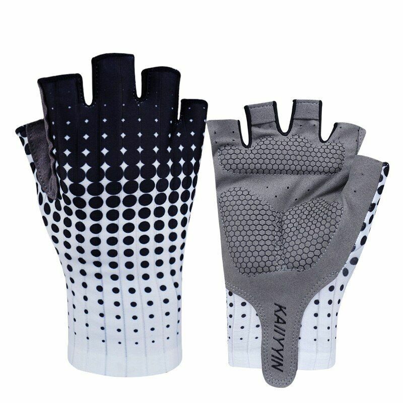 Cycling Gloves Aero Bike Team Half Finger Outdoor Road Sport Men Women Bicycle