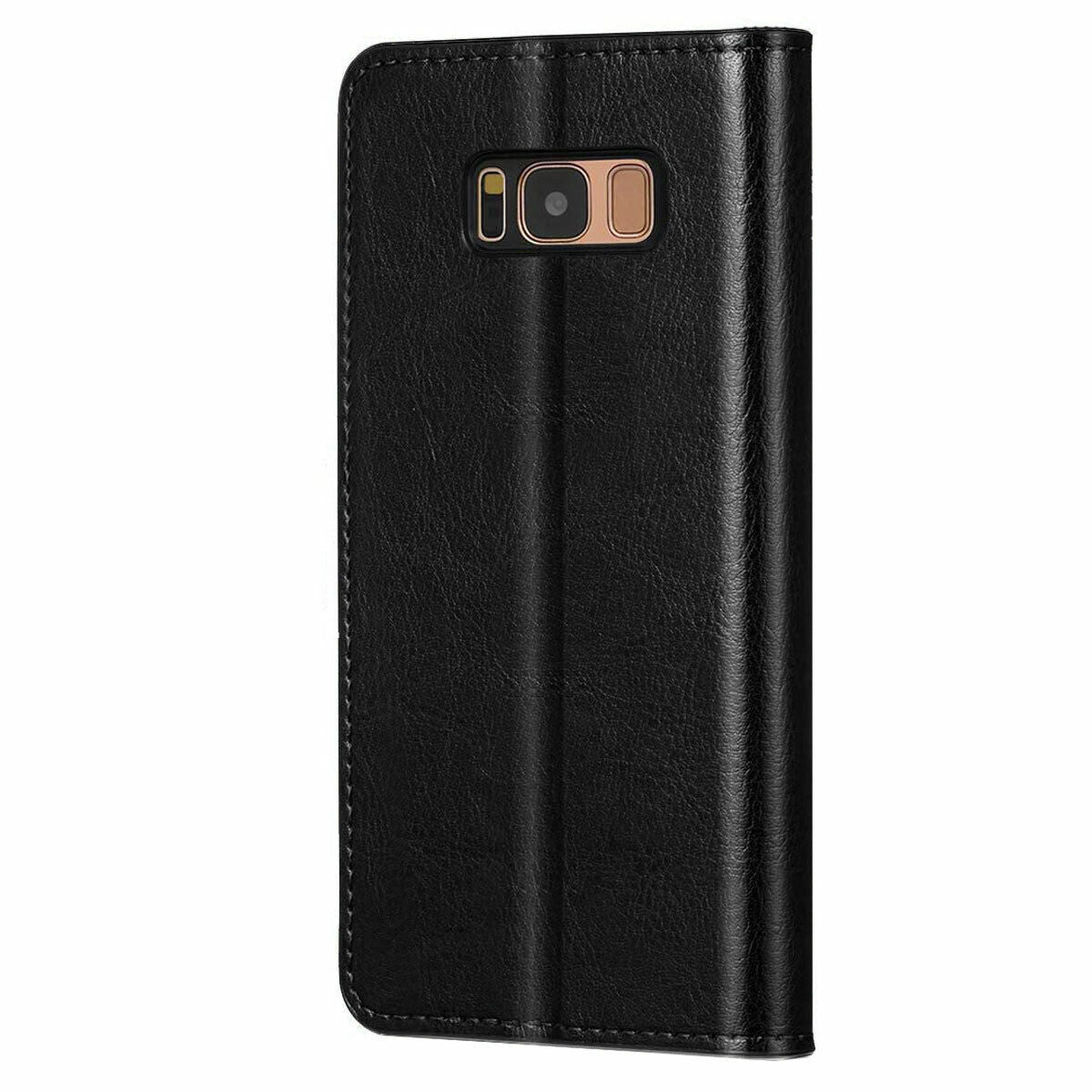 Luxury Leather Flip Stand Wallet Holder Cover Case For Samsung Galaxy S8/S8 Plus