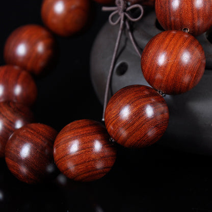 Chinese Red Sandalwood 6/8/12/15/18/20/25MM Round Buddha Beads Fashion Bracelet