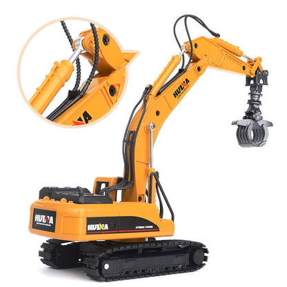 Timber Grab Truck Toy Construction Equipment Model Diecast Toy Vehicle
