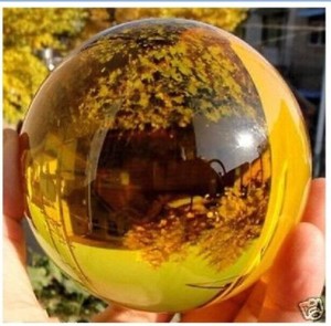 50MM Round Glass Crystal Ball Sphere Buyers Select the Size Magic Ball
