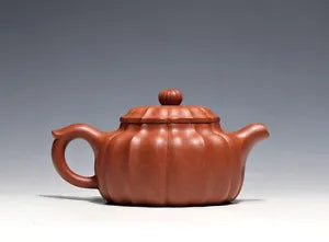 290cc chinese Yixing Handmade Zisha Jiangpo clay Teapot Jinwen DezhongHu Tea Pot