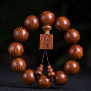 Chinese Red Sandalwood 6/8/12/15/18/20/25MM Round Buddha Beads Fashion Bracelet