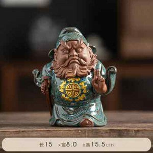 Tianshi Zhong Kui Statue Chinese Folk Figures To Ward Off Evil Decor Feng Shui