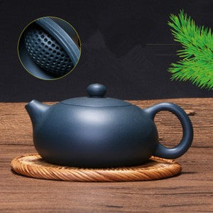 Authentic Yixing Zisha Tea Pot Cup Handpainted 188 Infuser Hole Marked Xishi Pot