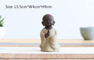 Chinese Ornament Handmade Buddha Small Size Home Desk Pet Table Decoration Zisha
