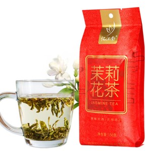 Authentic tea, jasmine tea, green tea, fresh fragrant flower tea, in bulk 150g
