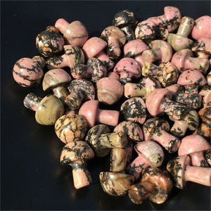 A lot 15MM+ Natural mushroom Quartz Crystal Carved Polishing Wholesale Healing-5