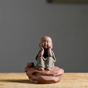 Ceramic Small Monk Tea Pet Tea Table Decoration Tea Set Tea Table Decoration