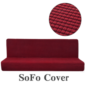 Waterproof Stretch Sofa Bed Cover Full Folding Armless Elastic Futon Slipcover