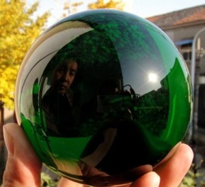 50MM Round Glass Crystal Ball Sphere Buyers Select the Size Magic Ball