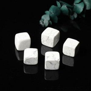 Natural Larger Particles Cube Crystal Polished Reiki Healing Crystals Gemstones