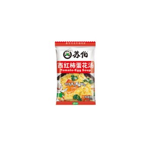 Ready To Drink Egg Drop Soup & Vegetable Soup - 10 Packs Subo Instant Soup.