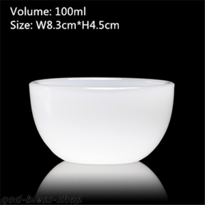 White Jade Porcelain Glass Tea Cup Chinese Kungfu Cup Master Cup Of Tea China
