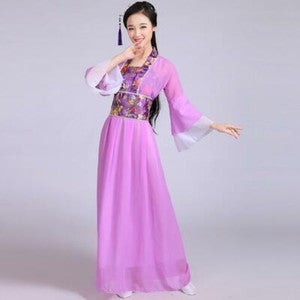 Ancient Women Chinese Hanfu Cosplay Costume Fairy Clothes Stage Dance Dress