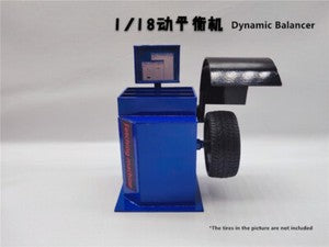1:18 Scale Car Garage Tool Model Scenery Repair Tool Workstation Set DIY Diorama