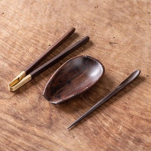 Sandalwood Tea Scoop Tea Presentation Vessel Tea Shovel Household Tea Ladle