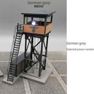 1:72 German Military Watchtower Model Military Scenario Module Alloy Finished