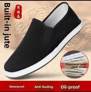 Old Beijing Traditional Handmade Comfortable Anti-slip Cloth Shoes Hot Sale--USA