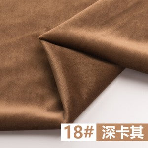 Thick Dutch Velvet Plush Cloth Upholstery Sofa Pillow Head Diy Velour fabric