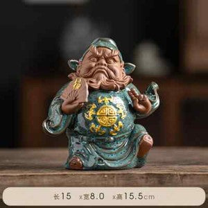 Tianshi Zhong Kui Statue Chinese Folk Figures To Ward Off Evil Decor Feng Shui