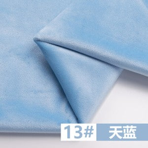 Thick Dutch Velvet Plush Cloth Upholstery Sofa Pillow Head Diy Velour fabric
