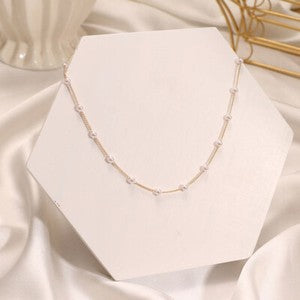 Fashion Pearl Choker Chain Necklace Women Weddings Charm Party Gift