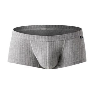 Sexy Men's Underwear Low Waist Briefs U Pouch Striped Shorts Underpants